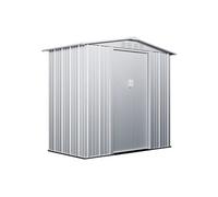 Abri de jardin métal en acier galvanisé gris 2,36 m² - LINUS