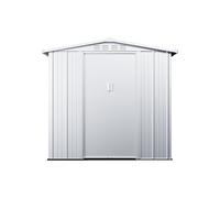 Abri de jardin métal en acier galvanisé gris 3,72 m² LINUS