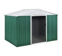 Abri de jardin métal Rosas - 4,07 M² - Vert