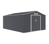 Abri de jardin métal ""Vegas""- 15 m² - Gris