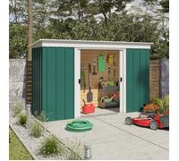 Abri jardin métal TORE toit plat 2.80m² YARDMASTER