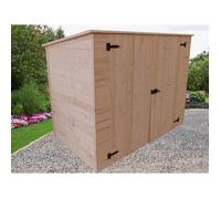 Abri de jardin mural range-vélos-scooters-motos - 220x125x162cm