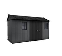 Abri de Jardin Newton Plus 1375-8,6 m² - Gris Aspect Bois - KETER
