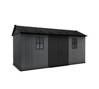 Abri de Jardin Newton Plus 1575-10 m² - Gris Aspect Bois - KETER