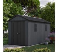 Abri de jardin NEWTON PLUS 7513 - 8.6 m² - Gris