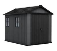 Abri de jardin NEWTON PLUS 759 KETER L230 x P287 x H246 cm 6,6 m² coloris gris anthracite