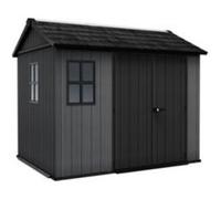 Abri de jardin NEWTON PLUS 975 KETER L287 x P230 x H246 cm 6,6 m² coloris gris anthracite