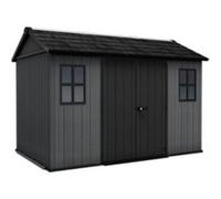 Abri de jardin Newton Plus Keter 1175 L350 x P230 x H246 cm 8,05 m² gris anthracite