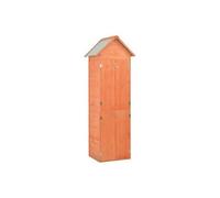 Abri de jardin - NO NAME - 71 x 60 x 213 cm - Bois massif - Sapin brut - Plat