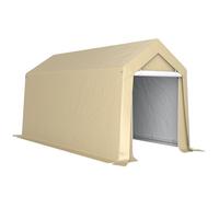 Abri de jardin - Outsunny - 2 x 3,6 m - tente de stockage tente de garage en acier galvanisé et grande porte - abri de vélo garage