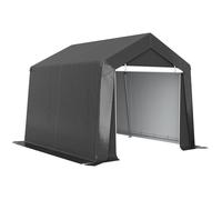 Abri de jardin - Outsunny - 3 x 3 m - tente de stockage tente de garage en acier galvanisé et grande porte - abri de vélo garage
