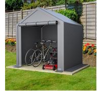 Abri de Jardin Pas Cher, Cabane de Jardin avec Volet Roulant,Abri Velo,Tente de Stockage pour Outils et