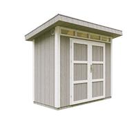 Abri de jardin qualité premium 3m² l161xl294xh239 cm - gris