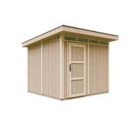Abri de jardin qualité premium 6m² l294xl279xh237 cm - beige