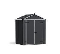 Abri De Jardin Rubicon Canopia 152x175 Cm Aluminium Et Polycarbonate Gris