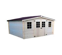 abri jardin bois Balta 4,16x4,14m