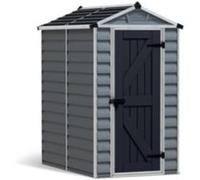 Abri de jardin Skylight polycarbonate gris foncé surface totale 1,9m²