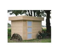 Abri de jardin - SOLID - Oslo - Bois massif - 301x201cm - 28mm d'épaisseur