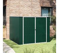 Abri de Jardin Vert 195x198x159 cm Acier Galvanisé Hangar Stockage vidaXL