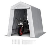 Abri de Jardin-VEVOR-183 x 245 cm-Tente de Rangement-Abri de Stockage Portable Robuste-Garage Extérieur pour Motos-Vélos