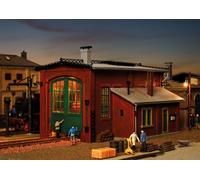 Abri De Locomotive, Piste Unique HO Échelle Kit Vollmer 45750