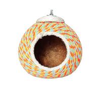 Abri de Luxe pour Perroquets, Refuge Coloré pour Petits Passereaux Exotiques, avec Vis