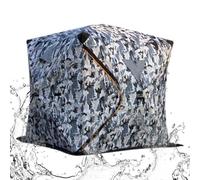 Abri de Pêche sur Glace Bâche Imperméable Résistante au Vent et Chaude | Hutte De Pêche Sur Glace Pour Activités Nautiques Eau Douce Eau Salée Rivage Plage Mer Rivière Lac Étang