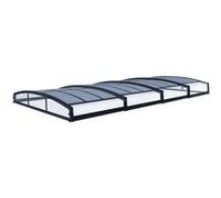 Abri de piscine télescopique 4x8m noir Palram 706018 Noir G