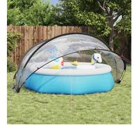 Abri de piscine Vidaxl Dôme de piscine Transparent 336 x 322 x 160 cm PVC