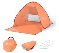 Abri de Plage en Polyester Imperméabilisé Anti-UV Haute Densité 210T