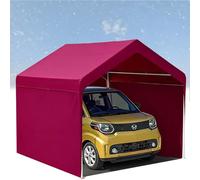 Abri de rangement robuste pour abri de voiture - Abri d'extérieur imperméable et résistant aux UV pour moto, bois de chauffage, outils