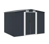 Abri de Stockage pour Jardin Métal Cabane Rangement Outils Extérieur vidaXL