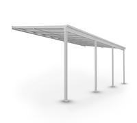 Abri de terrasse Borneo Blanc 6 x 3 m