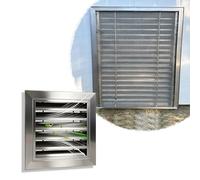Abri de ventilation avec écran, système de porte sanitaire intégré résistant aux intempéries, panneau d'inspection de plomberie en métal épais résistant à la poussière