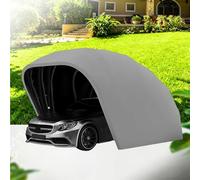Abri De Voiture en Acier Inoxydable, Garage Pliant Hydraulique Entièrement Automatique avec Télécommande, Auvent Rétractable Et Pliable Robuste pour Véhicule(Gray,5.5 * 2.5 * 2.3M)