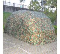 Abri de voiture en acier inoxydable - Pliable - Rétractable - Abri résistant aux intempéries - Protection du véhicule