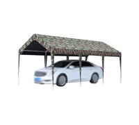 Abri De Voiture Extérieur Robuste avec Structure Métallique, Résistant Aux Intempéries, pour Tracteur, Camion, Camping-Car Et SUV(Style 1)