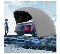 Abri de voiture pliable et rétractable semi-automatique pour divers modèles, housse de voiture d'extérieur en acier inoxydable pour l'hiver, imperméable, anti-UV, résistante à la neige