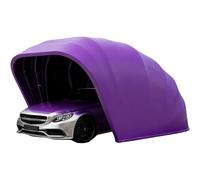 Abri de voiture pliable et verrouillable semi-automatique pour une protection contre les intempéries et une housse de véhicule d'extérieur durable