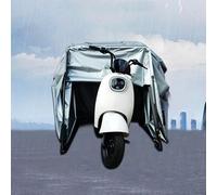 Abri de Voiture Pliable extérieur, auvent de Moto rétractable Semi-Automatique en métal, Garage à Moto Portable, abri de vélo à Moteur hydraulique Robuste(8.5x4.3x5.3FT)