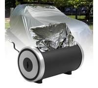 Abri de Voiture rétractable Automatique, carport Mobile entièrement Automatique avec télécommande, Toile Oxford, Garage/abri de Jardin Portable pour berline(3S)