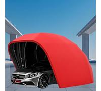 Abri de voiture rétractable entièrement automatique avec télécommande, pare-soleil et housse imperméable pour véhicules, y compris voitures, motos et vélos