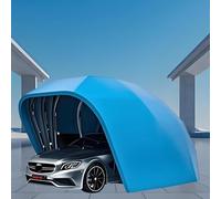 Abri de voiture rétractable entièrement automatique avec télécommande, pare-soleil et housse imperméable pour véhicules, y compris voitures, motos et vélos