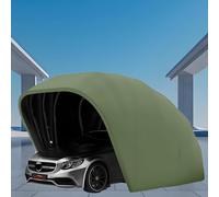 Abri de voiture rétractable entièrement automatique avec télécommande, pare-soleil et housse imperméable pour véhicules, y compris voitures, motos et vélos