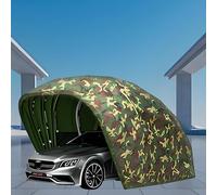 Abri de voiture rétractable entièrement automatique avec télécommande, pare-soleil et housse imperméable pour véhicules, y compris voitures, motos et vélos