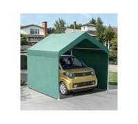 Abri De Voiture Robuste Et Résistant Aux Intempéries, avec Structure Métallique, pour Voitures, Camions, Bateaux Et Tracteurs(Green,9.8x9.8x6.5ft)