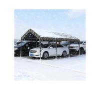 Abri de Voiture Robuste et résistant aux intempéries, pour Grands véhicules en métal, idéal pour tracteurs, camions, Camping-Cars et SUV(Style 1)