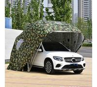 Abri de voiture robuste, garage portable, entièrement automatique en acier inoxydable, tente télescopique pliable pour voiture, auvent extérieur pour véhicules, grande taille 5,5 x 2,5 x 2,3 m