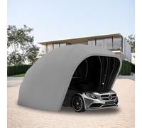 Abri de voiture semi-automatique durable, pliable et rétractable, garage mobile pour protection contre les intempéries