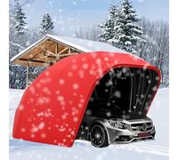 Abri de voiture semi-automatique rétractable pour extérieur protection contre le vent, la pluie et la grêle